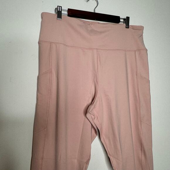 American Eagle The Everything Pocket High Waist Legging  Blush Pink NWT Size 2XL - Picture 5 of 11